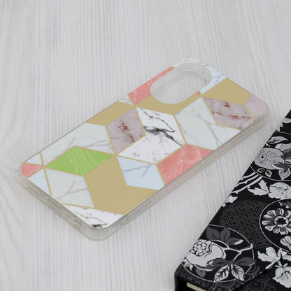 Capa para Oppo A78 4G, Techsuit, Marble, Roxo