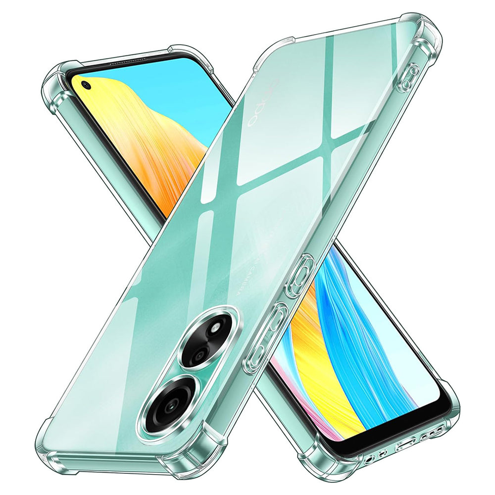 Capa para Oppo A78 4G, Techsuit, Shockproof Clear, Transparente