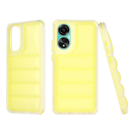Capa para Oppo A78 4G, Techsuit, Wave Shield, Amarela