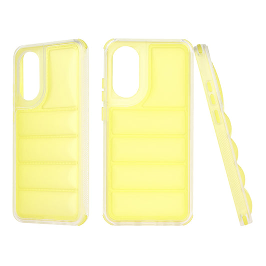 Capa para Oppo A78 4G, Techsuit, Wave Shield, Amarela