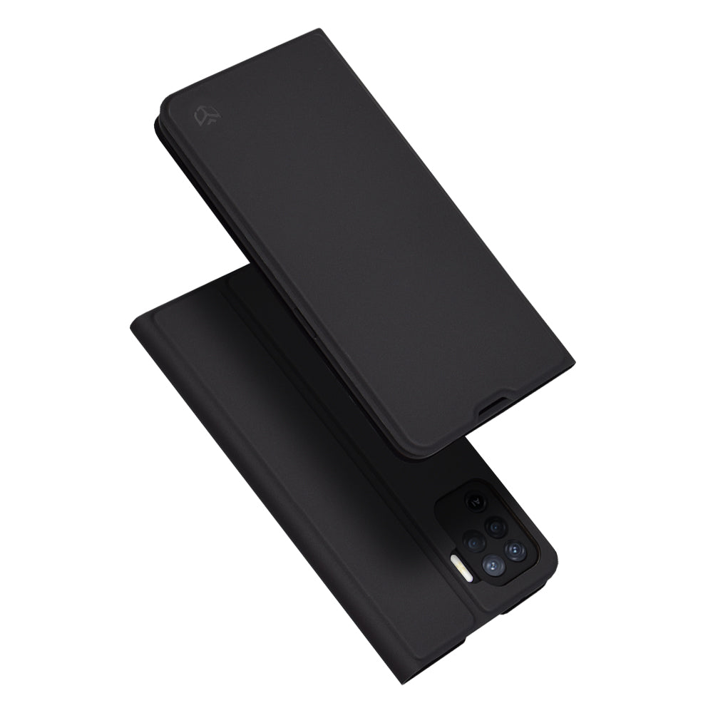 Capa para Oppo A94 / Reno5 Lite, Techsuit, Magskin Book, Preta