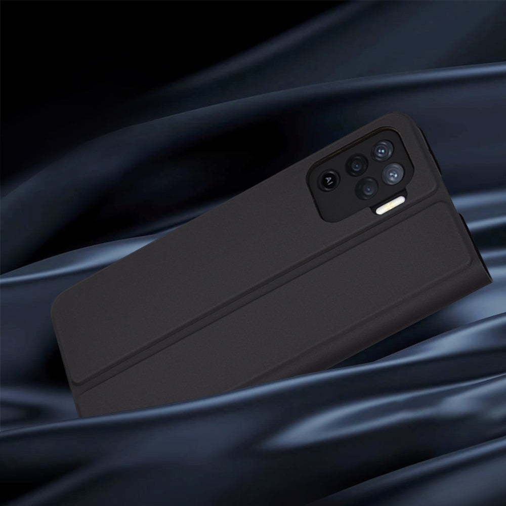 Capa para Oppo A94 / Reno5 Lite, Techsuit, Magskin Book, Preta