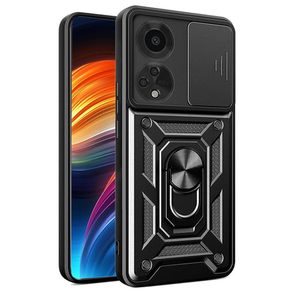 Capa para Oppo A98, Techsuit, CamShield, Preta