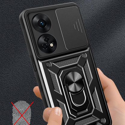 Capa para Oppo A98, Techsuit, CamShield, Preta