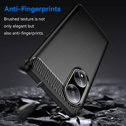 Capa para Oppo A98, Techsuit, Carbono, Preta