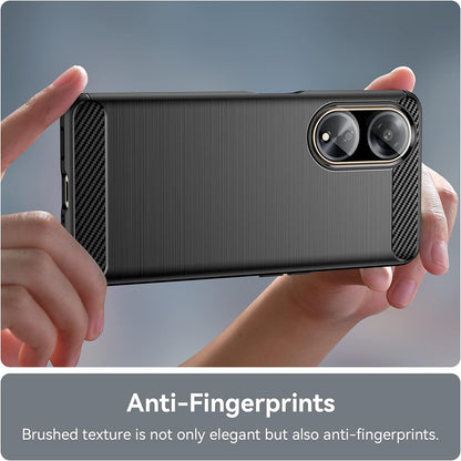 Capa para Oppo A98, Techsuit, Carbono, Preta