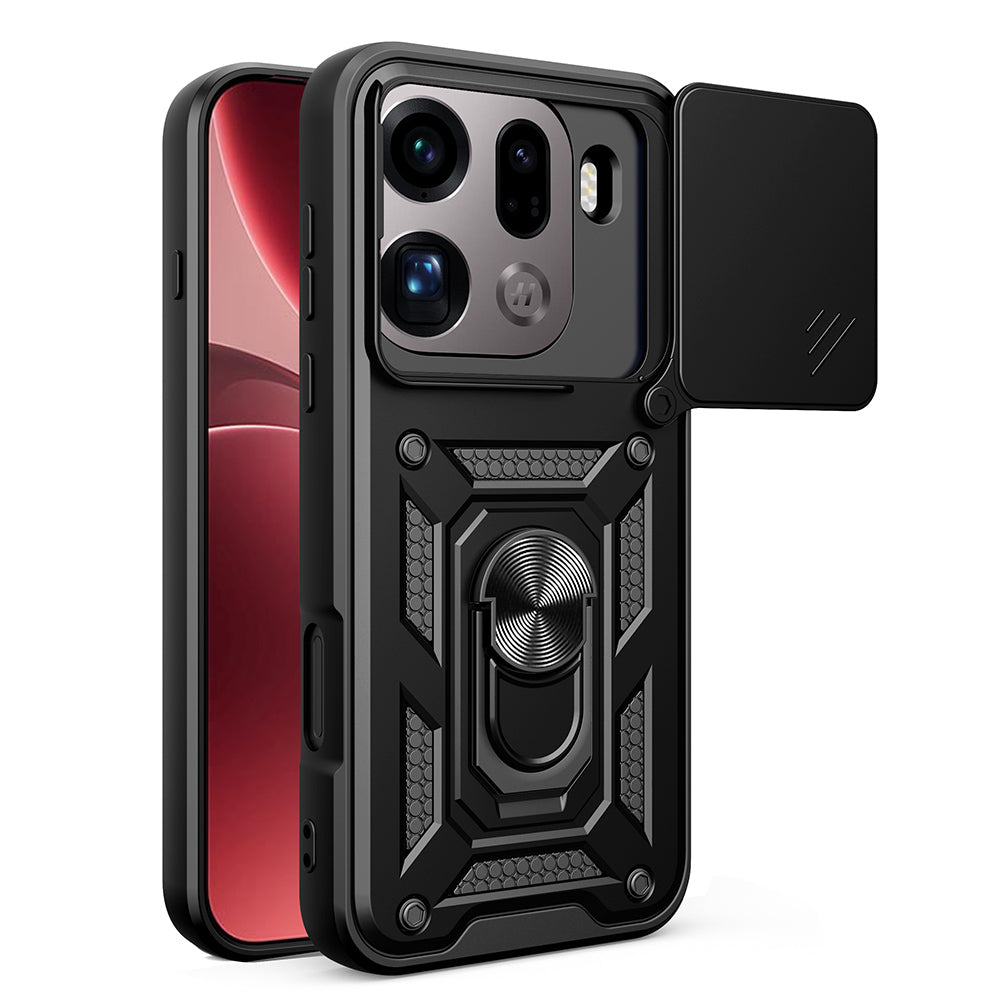 Capa para Oppo Find X9 Pro, Techsuit, CamShield, Preta