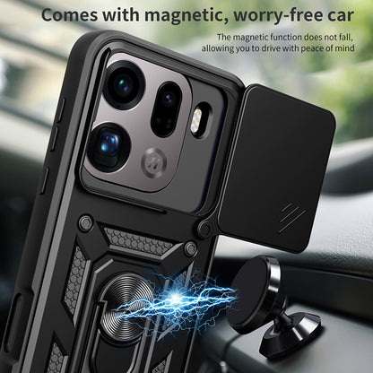 Capa para Oppo Find X9 Pro, Techsuit, CamShield, Preta