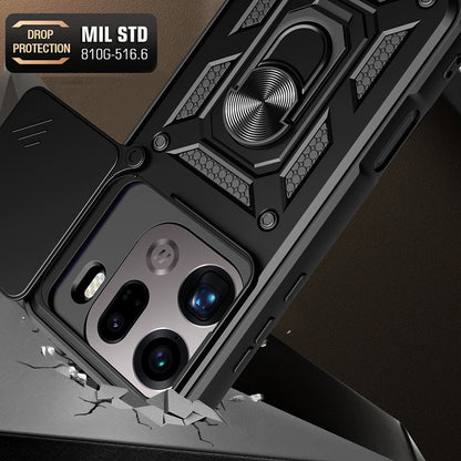 Capa para Oppo Find X9 Pro, Techsuit, CamShield, Preta