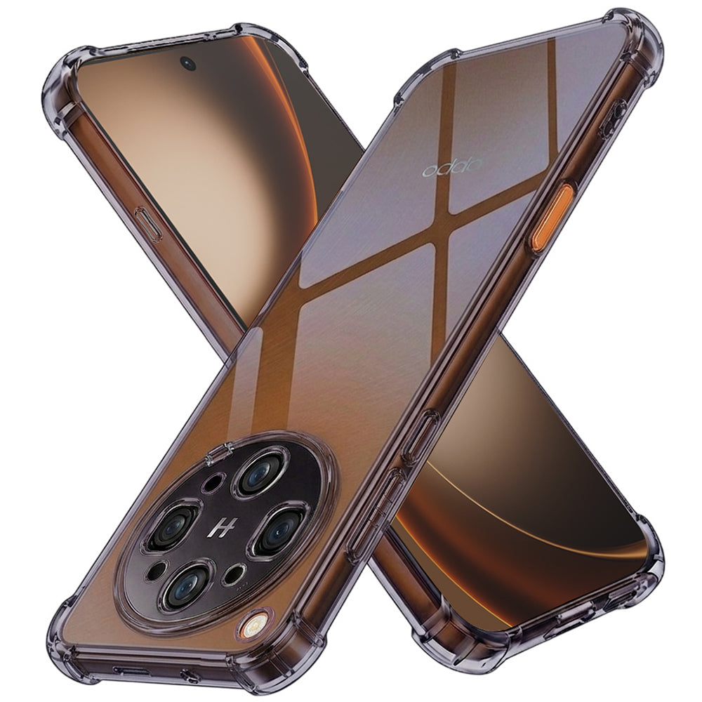 Capa para Oppo Find X9 Ultra, Techsuit, Transparente Antichoque, Fumada
