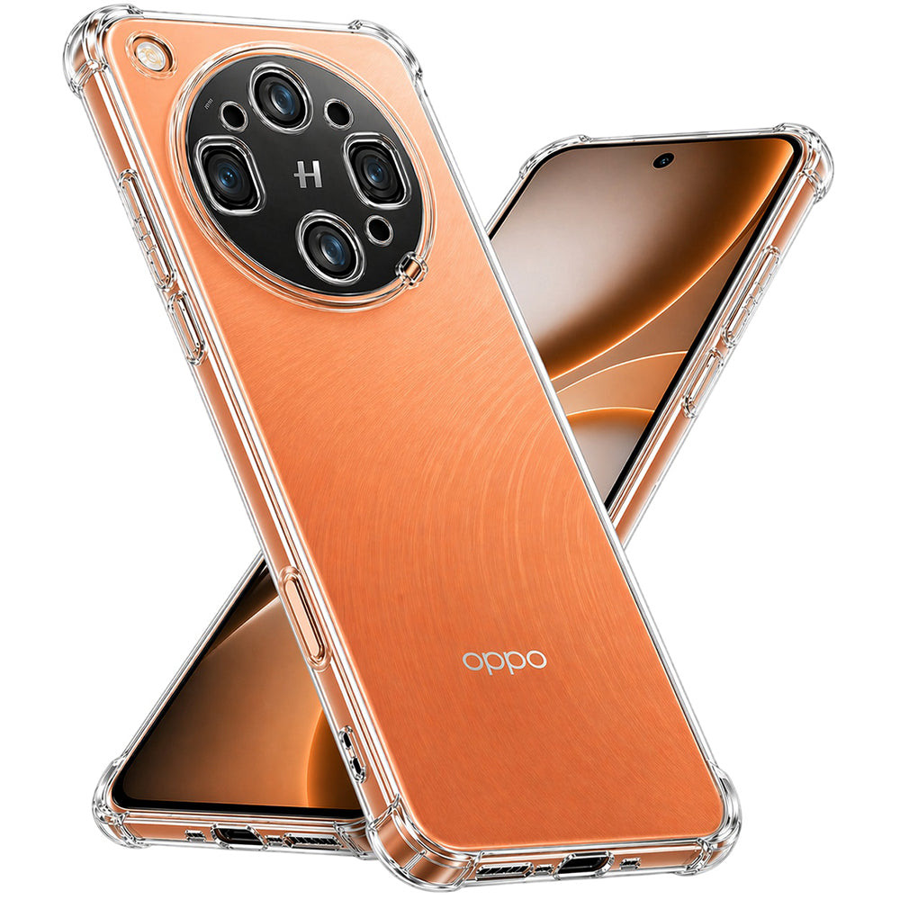 Capa para Oppo Find X9 Ultra, Techsuit, Shockproof Clear, Transparente