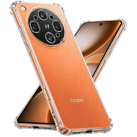 Capa para Oppo Find X9 Ultra, Techsuit, Shockproof Clear, Transparente