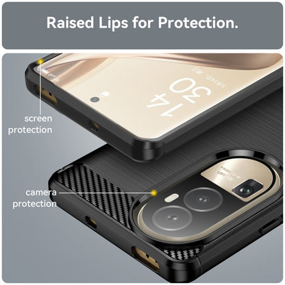Capa para Oppo Reno10 / Reno10 Pro, Techsuit, Carbono, Preta