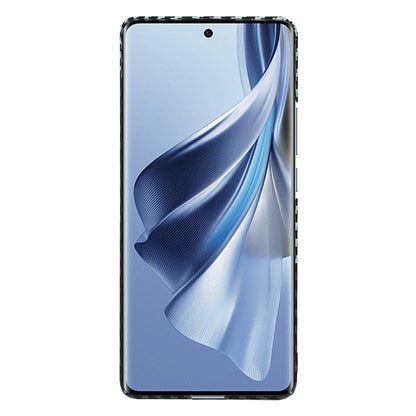 Capa para Oppo Reno10 / Reno10 Pro, Techsuit, Carbonite FiberShell, Preto Cinzento