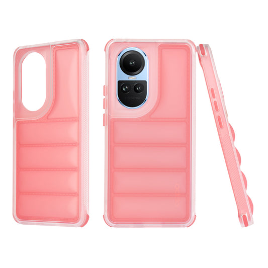 Capa para Oppo Reno10 / Reno10 Pro, Techsuit, Wave Shield, Vermelha