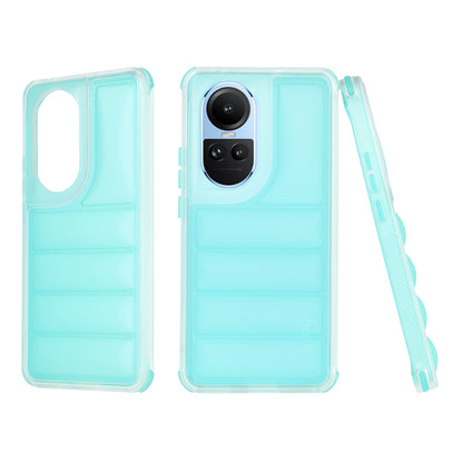Capa para Oppo Reno10 / Reno10 Pro, Techsuit, Wave Shield, Turquesa