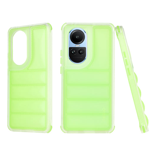 Capa para Oppo Reno10 / Reno10 Pro, Techsuit, Wave Shield, Verde