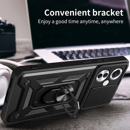 Capa para Oppo Reno11 F, Techsuit, CamShield, Preta