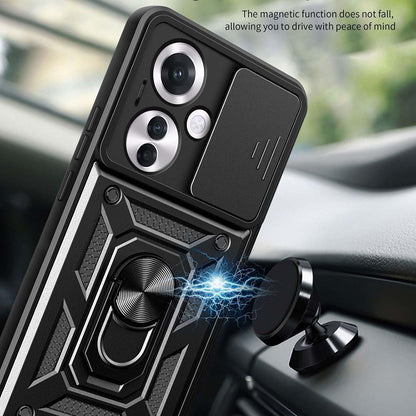 Capa para Oppo Reno11 F, Techsuit, CamShield, Preta
