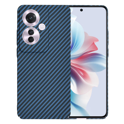 Capa para Oppo Reno11 F, Techsuit, Carbonite FiberShell, Turquesa