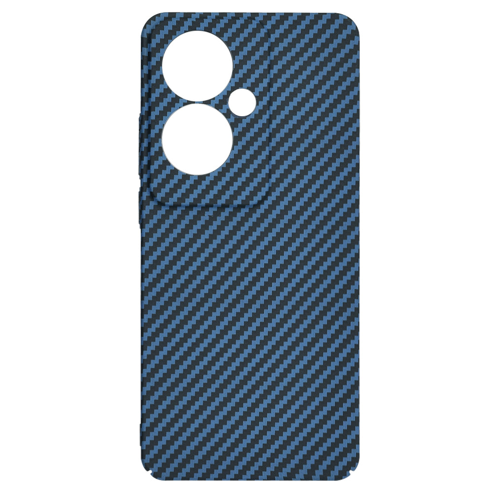 Capa para Oppo Reno11 F, Techsuit, Carbonite FiberShell, Turquesa