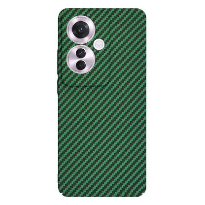 Capa para Oppo Reno11 F, Techsuit, Carbonite FiberShell, Verde