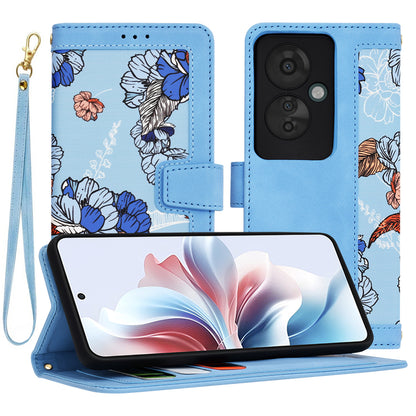 Capa para Oppo Reno11 F, Techsuit, FlipCraft, Azul