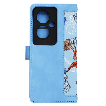 Capa para Oppo Reno11 F, Techsuit, FlipCraft, Azul