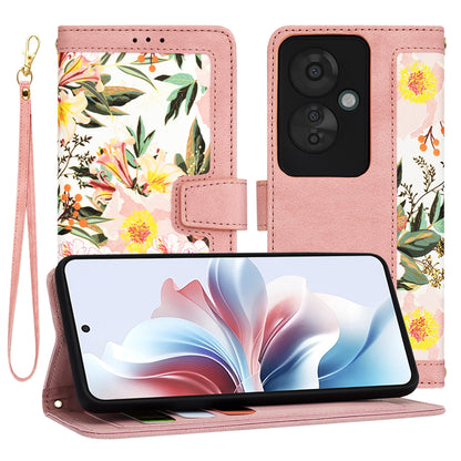 Capa para Oppo Reno11 F, Techsuit, FlipCraft, Rosa