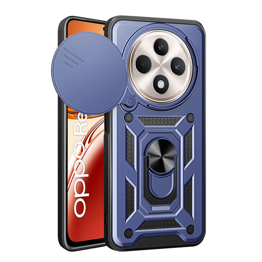 Capa para Oppo Reno12 FS 5G / Reno12 FS 4G / Reno12 F 4G / Reno12 F, Techsuit, CamShield, Azul
