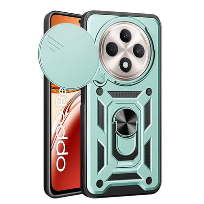 Capa para Oppo Reno12 FS 5G / Reno12 FS 4G / Reno12 F 4G / Reno12 F, Techsuit, CamShield, Verde