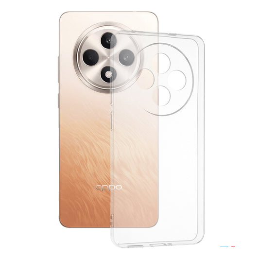 Capa para Oppo Reno12 FS 5G / Reno12 FS 4G / Reno12 F 4G / Reno12 F, Techsuit, Transparente, Transparência