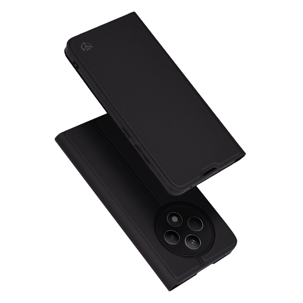 Capa para Oppo Reno12 FS 5G / Reno12 FS 4G / Reno12 F 4G / Reno12 F, Techsuit, Magskin Book, Preta