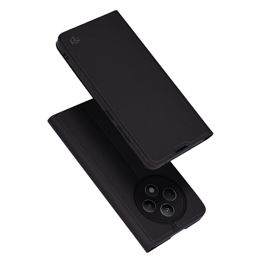 Capa para Oppo Reno12 FS 5G / Reno12 FS 4G / Reno12 F 4G / Reno12 F, Techsuit, Magskin Book, Preta