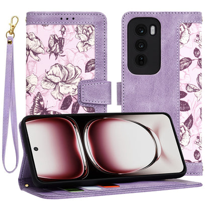 Capa para Oppo Reno12 Pro, Techsuit, FlipCraft, Roxo