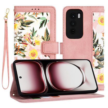 Capa para Oppo Reno12 Pro, Techsuit, FlipCraft, Rosa
