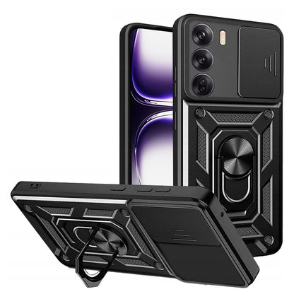 Capa para Oppo Reno12, Techsuit, CamShield, Preta