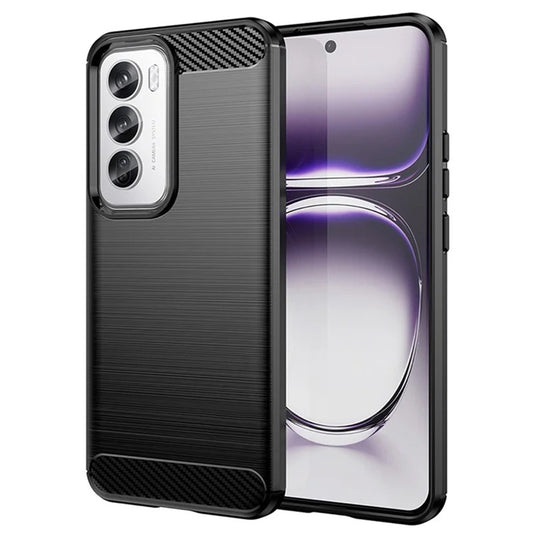 Capa para Oppo Reno12, Techsuit, Carbono, Preta