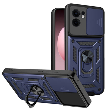 Case for Oppo Reno13 FS 5G / Reno13 F 4G / Reno13 F, Techsuit, CamShield, Blue