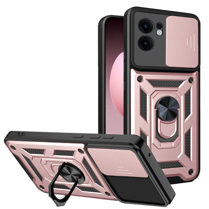 Capa para Oppo Reno13 FS 5G / Reno13 F 4G / Reno13 F, Techsuit, CamShield, Rosa