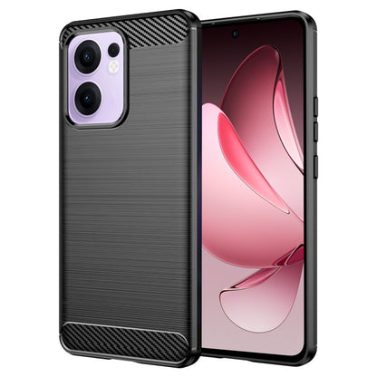 Capa para Oppo Reno13 FS 5G / Reno13 F 4G / Reno13 F, Techsuit, Carbono, Preta