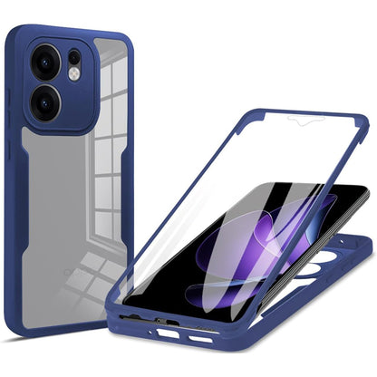 Capa para Oppo Reno13 FS 5G / Reno13 F 4G / Reno13 F, Techsuit, ColorVerse 360, Azul