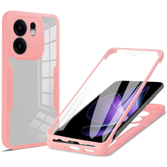 Capa para Oppo Reno13 FS 5G / Reno13 F 4G / Reno13 F, Techsuit, ColorVerse 360, Rosa