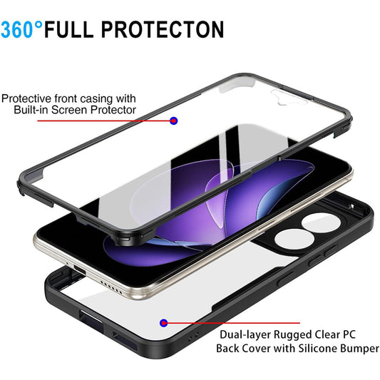 Capa para Oppo Reno13 FS 5G / Reno13 F 4G / Reno13 F, Techsuit, ColorVerse 360, Rosa