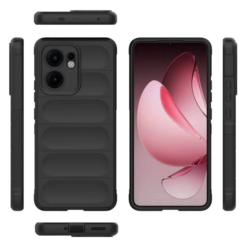 Case for Oppo Reno13 FS 5G / Reno13 F 4G / Reno13 F, Techsuit, Magic Shield, Black