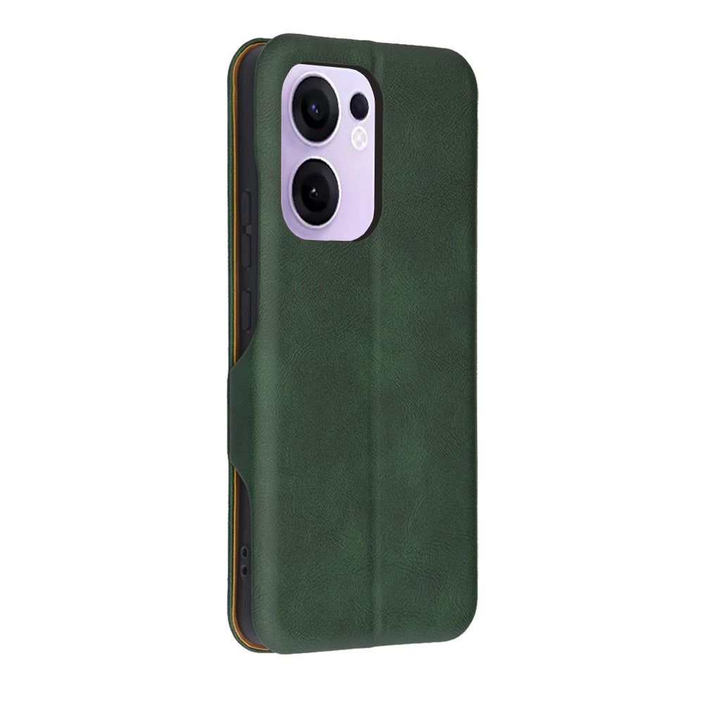 Capa para Oppo Reno13 FS 5G / Reno13 F 4G / Reno13 F, Techsuit, Safe Wallet Plus, Verde