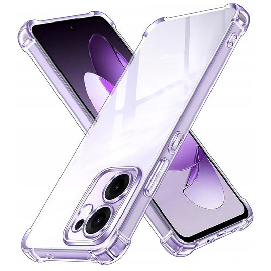 Capa para Oppo Reno13 FS 5G / Reno13 F 4G / Reno13 F, Techsuit, Transparente Antichoque