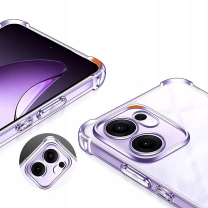 Capa para Oppo Reno13 FS 5G / Reno13 F 4G / Reno13 F, Techsuit, Transparente Antichoque