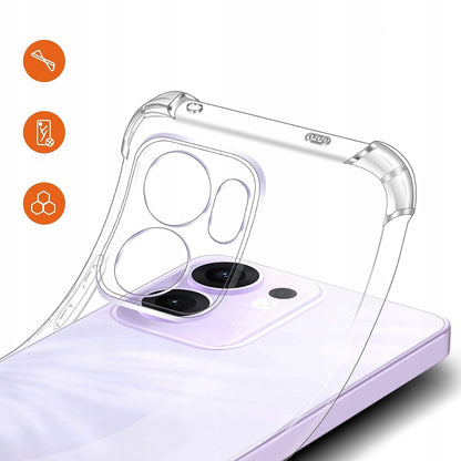 Capa para Oppo Reno13 FS 5G / Reno13 F 4G / Reno13 F, Techsuit, Transparente Antichoque