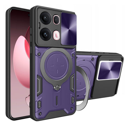 Capa para Oppo Reno13 Pro, Techsuit, CamGuard Pro, Roxo